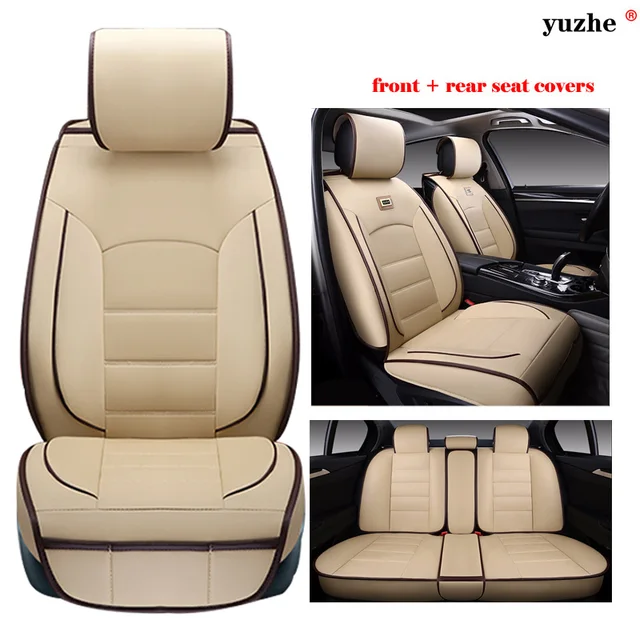 Universal Leather car seat covers For Honda Accord FIT CITY CR V XR V