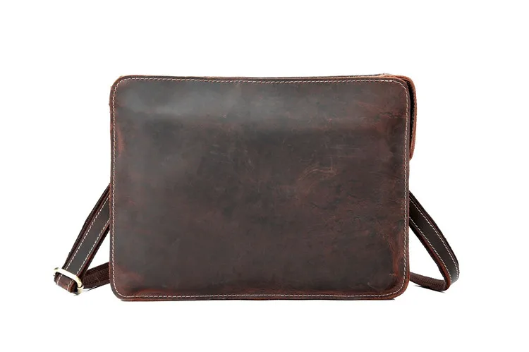 Роскошные мужские сумки-мессенджеры из натуральной кожи Crazy Horse, винтажная сумка на плечо, отличное качество, сумка из натуральной кожи, доступна для формата А4