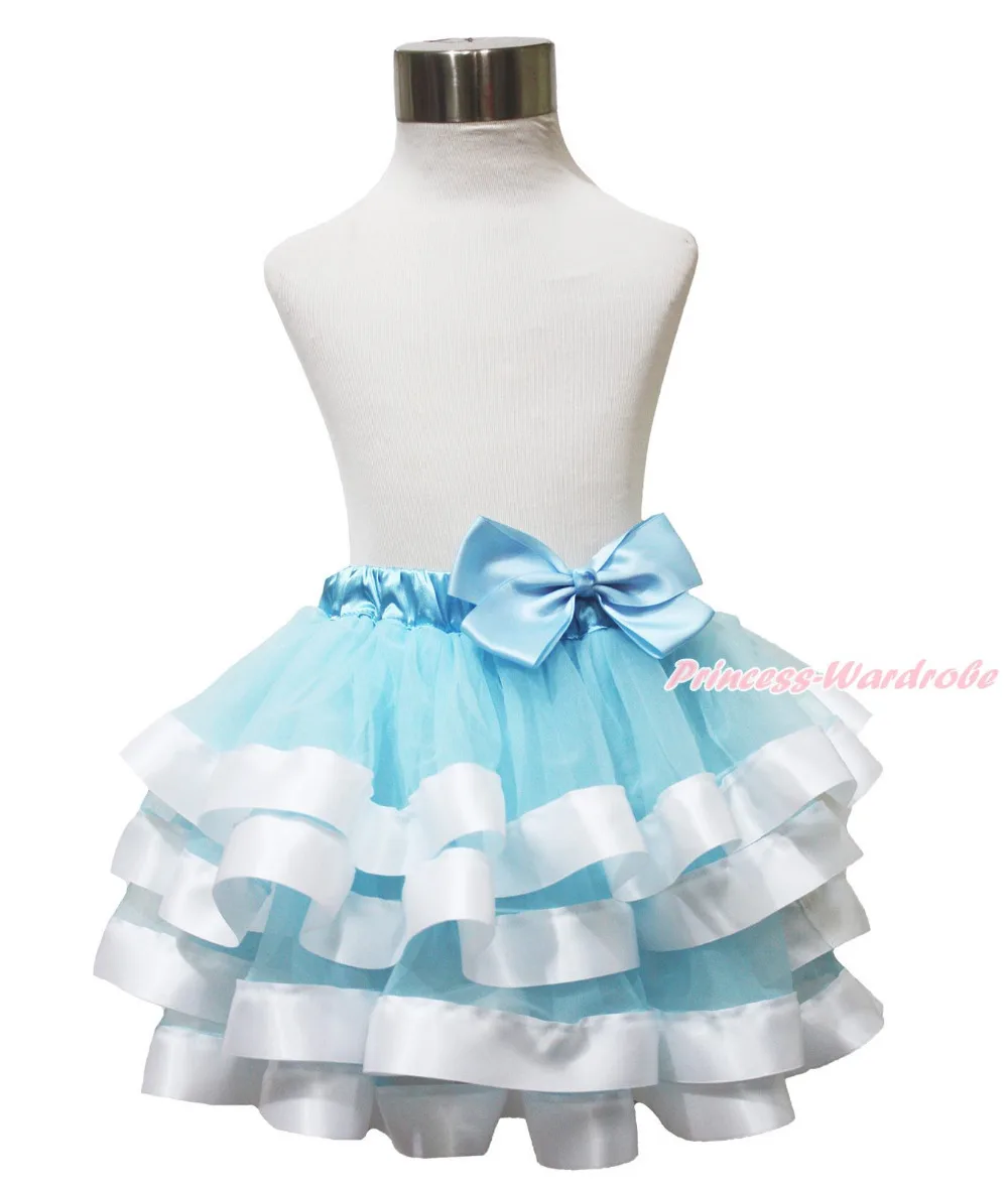 Petitebella Blue Easter Eggs Newborn Baby Pettiskirt Girl Tutu 3-12m