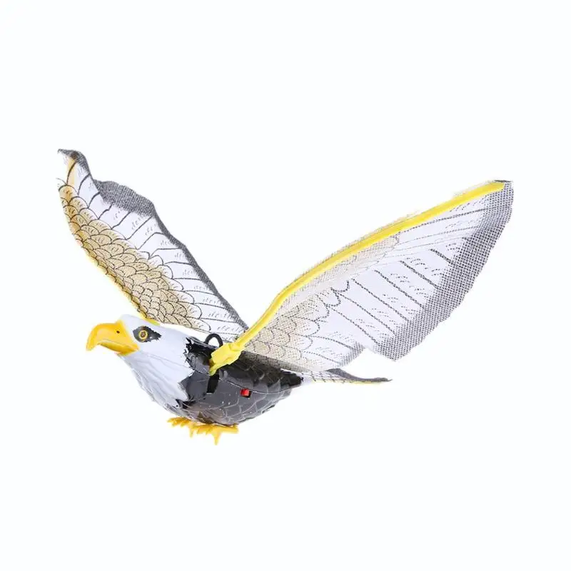 Электрическая пластиковая звуковая крыла летающая игрушка "Орел" батарея мощность подарок для маленького ребенка игрушки на открытом воздухе - Цвет: Will call the eagle