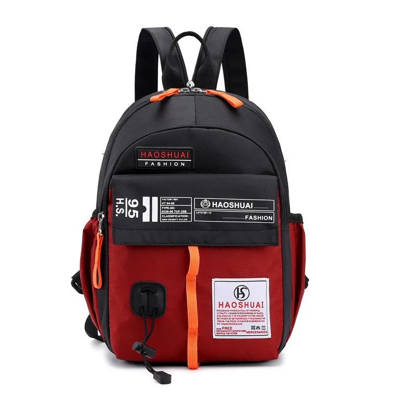 Высококачественный нейлоновый мужской рюкзак для путешествий, нагрудные сумки, военная многофункциональная сумка на плечо, мужской ранец, маленький рюкзак, Новинка - Цвет: Red