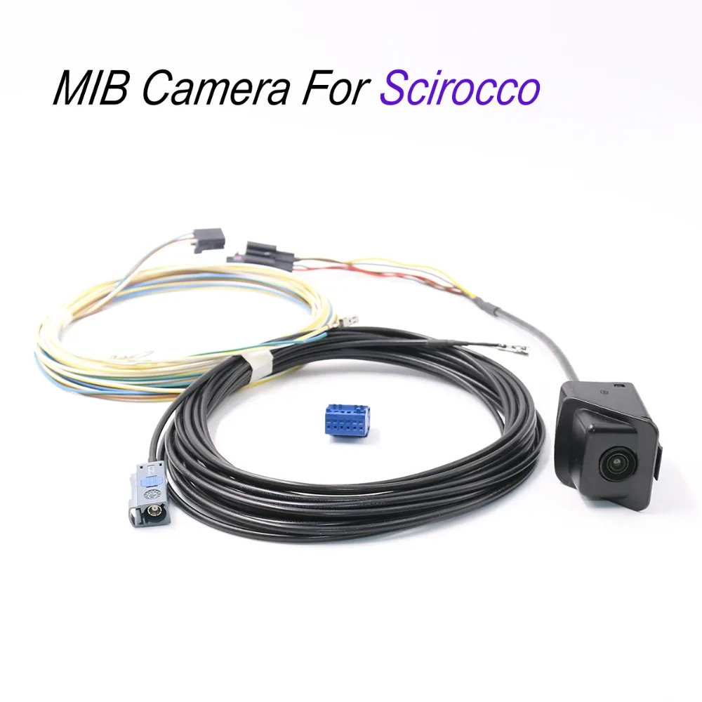 Для VW SCIROCCO RCD330 187A 187 B RCD340 Plus MIB радиоприемник камера заднего вида комплект низкой камеры