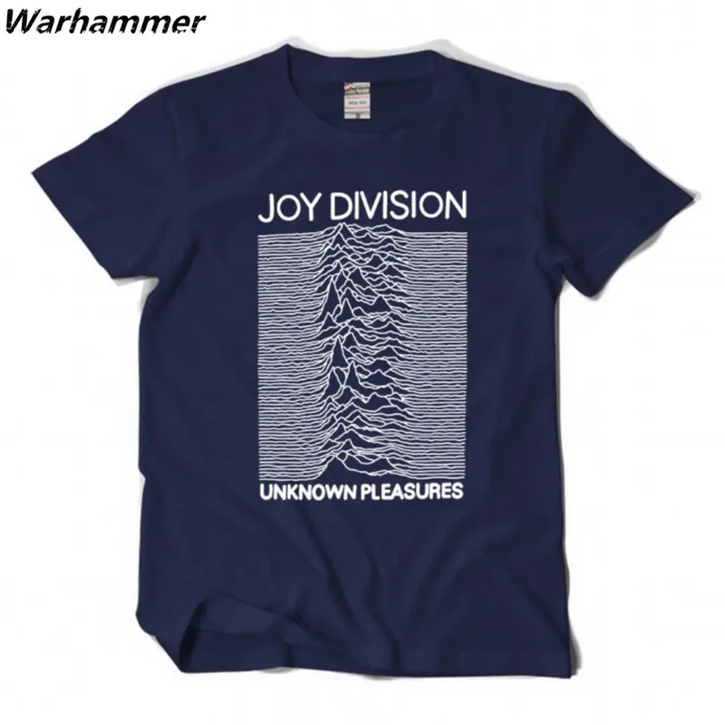 Warhammer панк рок Joy Division футболка хлопка с О образным вырезом большой двор хип хоп
