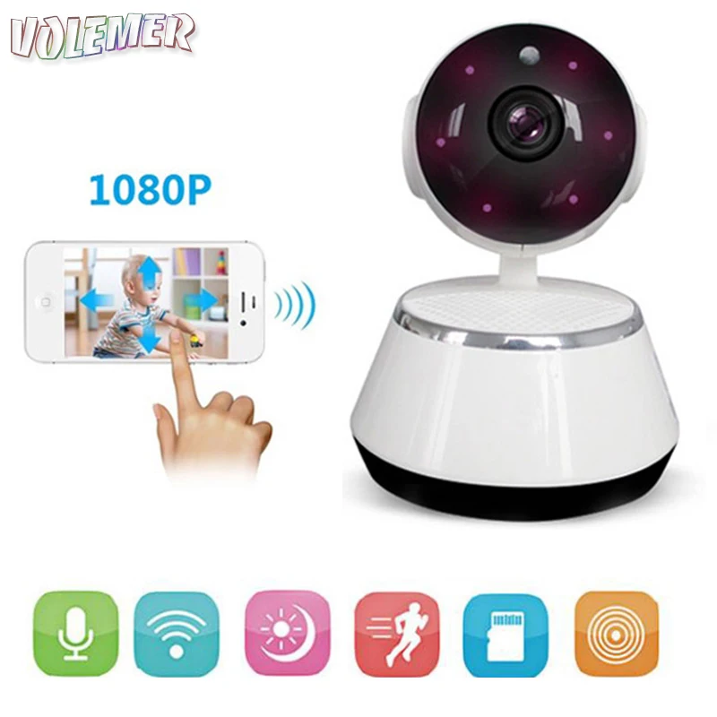 

Volemer Hd Video Surveillance Ip Camera Wifi 720P Two Way Audio Home Security Ir Night Vision Mobile Monitoring Web Video Camera