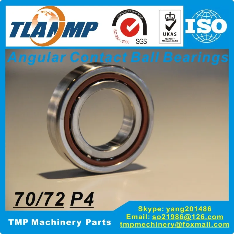 7208C 7208AC DB/DF/DT/SUL P4 угловой контактный шариковый подшипник (40x80x18 мм) TLANMP стальной |