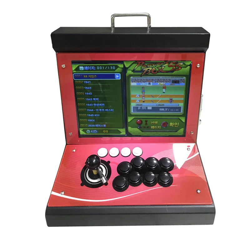 Коробка 9 Мини-Игровой Автомат бартоп аркадная видео игровая консоль 1388/1500 в 1 коробка 6 S для 1 игрока 15 дюймов экран Pandora Box - Цвет: 1500 in 1