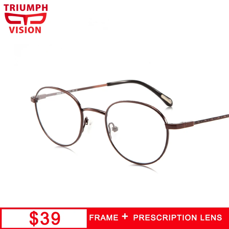 Очки TRIUMPH VISION в круглой оправе светильник оптические аксессуары для работы за