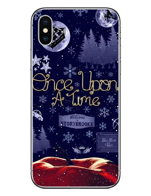 Жесткий чехол для телефона Once Upon A Time iPhone 5 5S SE 6 6S Plus 7 XS Max XR 8 X 10 8|Чехлы-книжки| |
