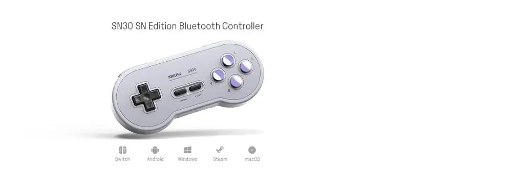 8Bitdo винтажный SN30 GP Edition Bluetooth беспроводной контроллер геймпад для пульта дистанционного управления/Ios/Andorid/MacOS/СТИМ/Windows - Цвет: SN Edition