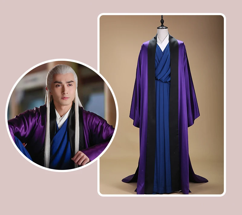 Emperer Donghua мужской костюм Immortal Forever Love длится три раза воплощений в десяти милях персиковых кустов