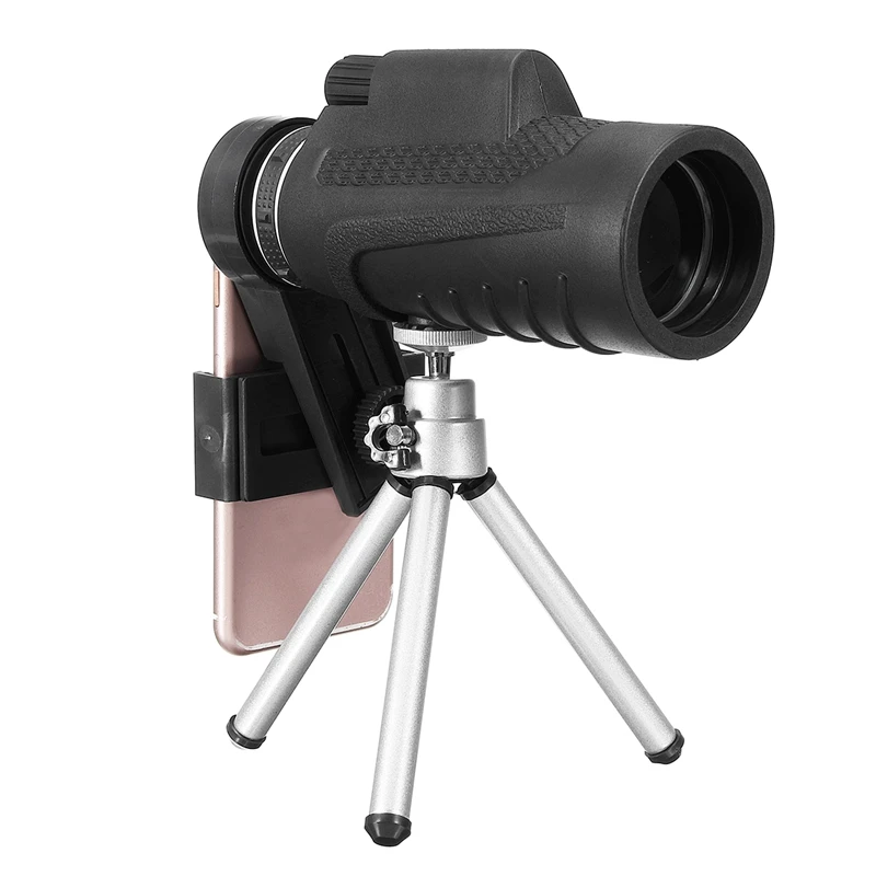 bilder für Universal 40X60 Monocularteleskop Handy-kamera-objektiv + Clip + Stativ Für iPhone Für Samsung Xiaomi Huawei telefon Objektiv bilder für Universal 40X60 Monocularteleskop Handy-kamera-objektiv + Clip + Stativ Für iPhone Für Samsung Xiaomi Huawei telefon Objektiv