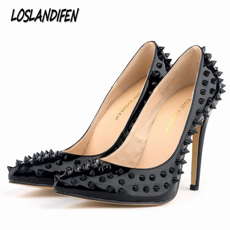 loslandifen studded heels