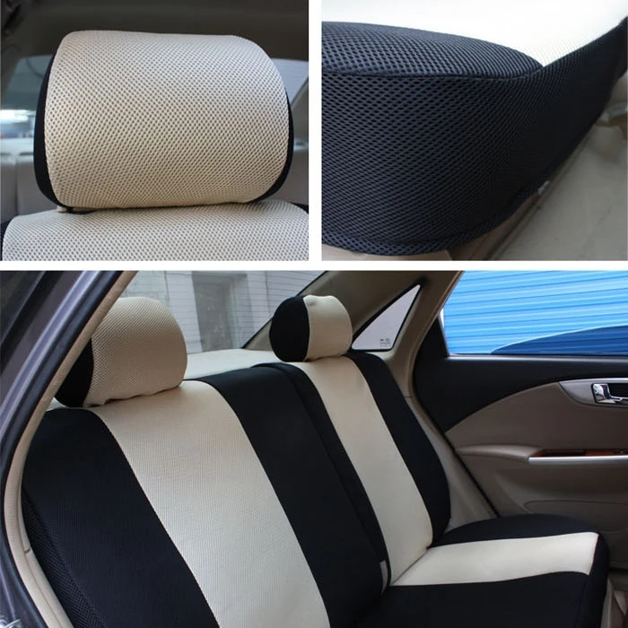 Cartailor автокресла подходит для Renault Talisman Чехлы Набор сэндвич крышка сиденье автомобиля Черная передняя и задняя подушки сиденья поддерживает