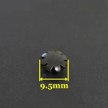 

50pc Q18-9.5mm Solid Brass belt screw Chicago Screw Leathercraft