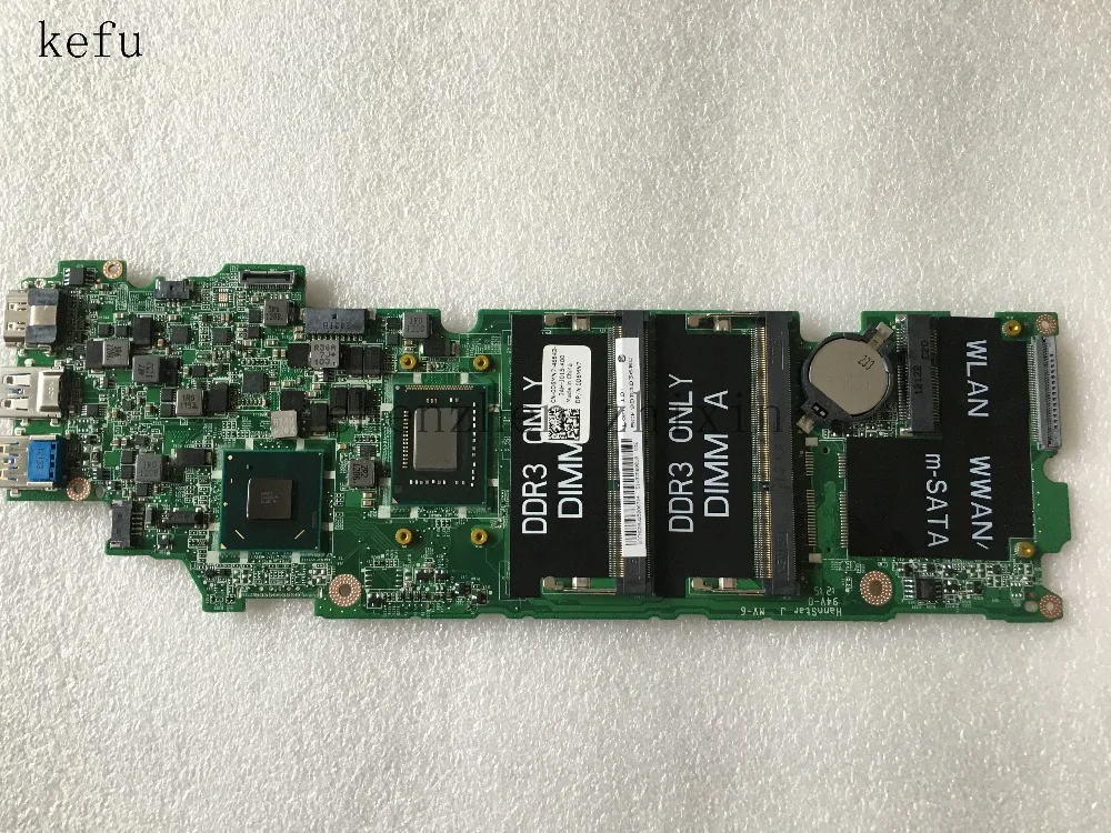 KEFU для Dell Inspiron 13Z 5323 материнская плата ноутбука DDR3 0D6MN7 CN-0D6MN7 с I3-2367U ЦП тест хороший