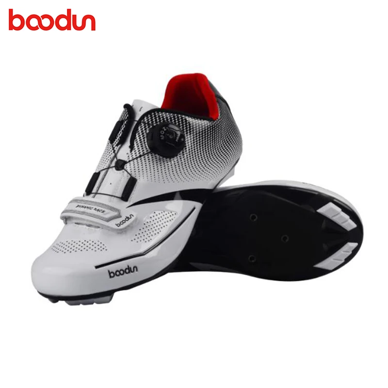 Boodun самозакрывающаяся обувь для шоссейного велоспорта Мужская обувь для шоссейного велосипеда дышащая Ультралегкая спортивная обувь zapatillas Кроссовки Ciclismo
