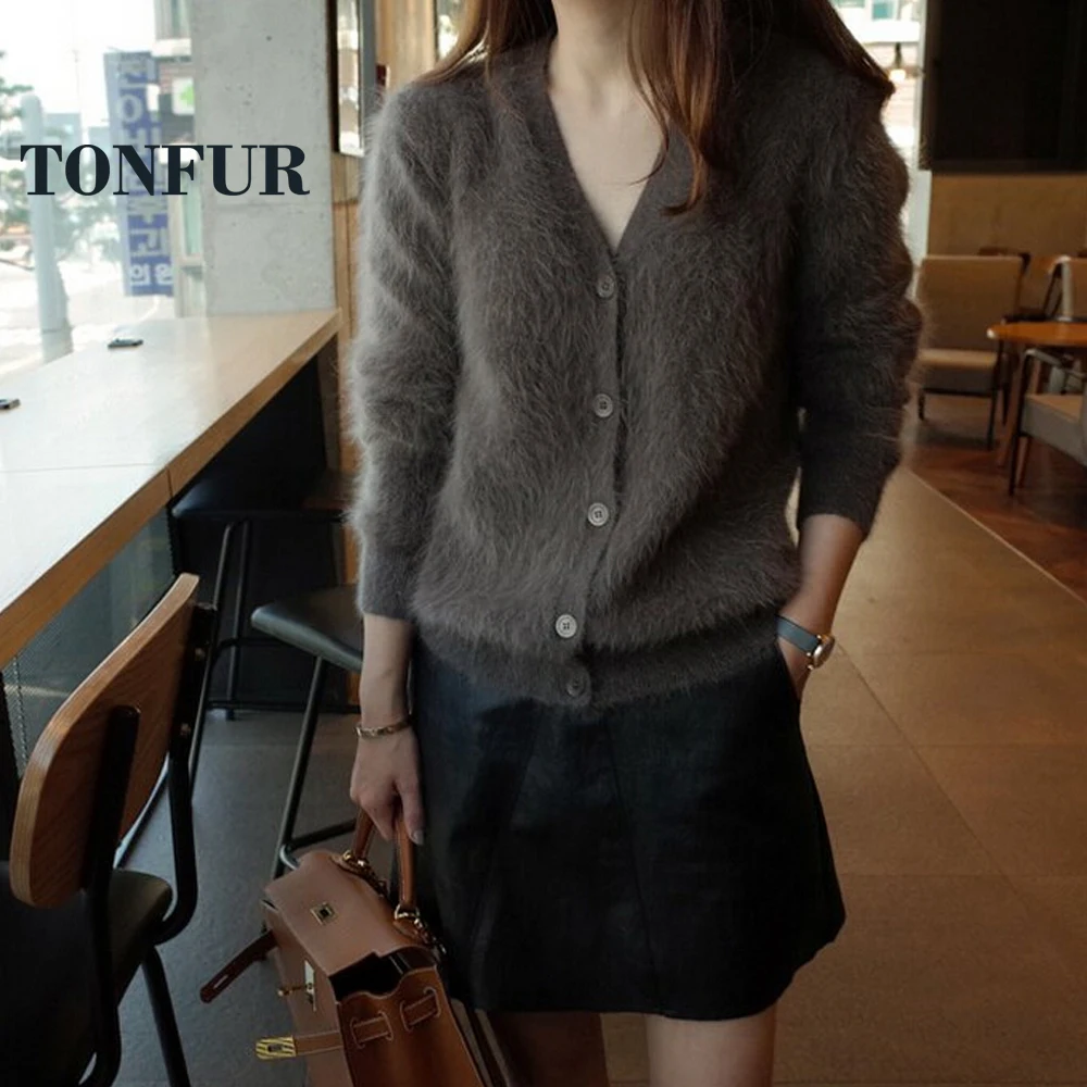 

100% Real Mink Cashmere Button Cardigans Long Mink Cashmere Sweaters Factory Customize Wholsale Retail OEM FP909