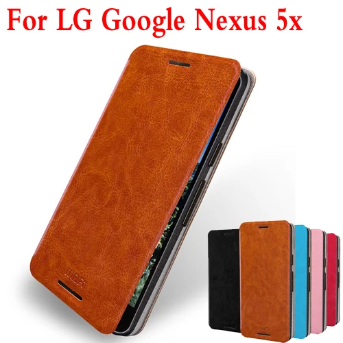 Image For LG Google Nexus 5x Case Luxury Flip Leather Stand Case For LG Google Nexus 5x Book Style Phone Cover