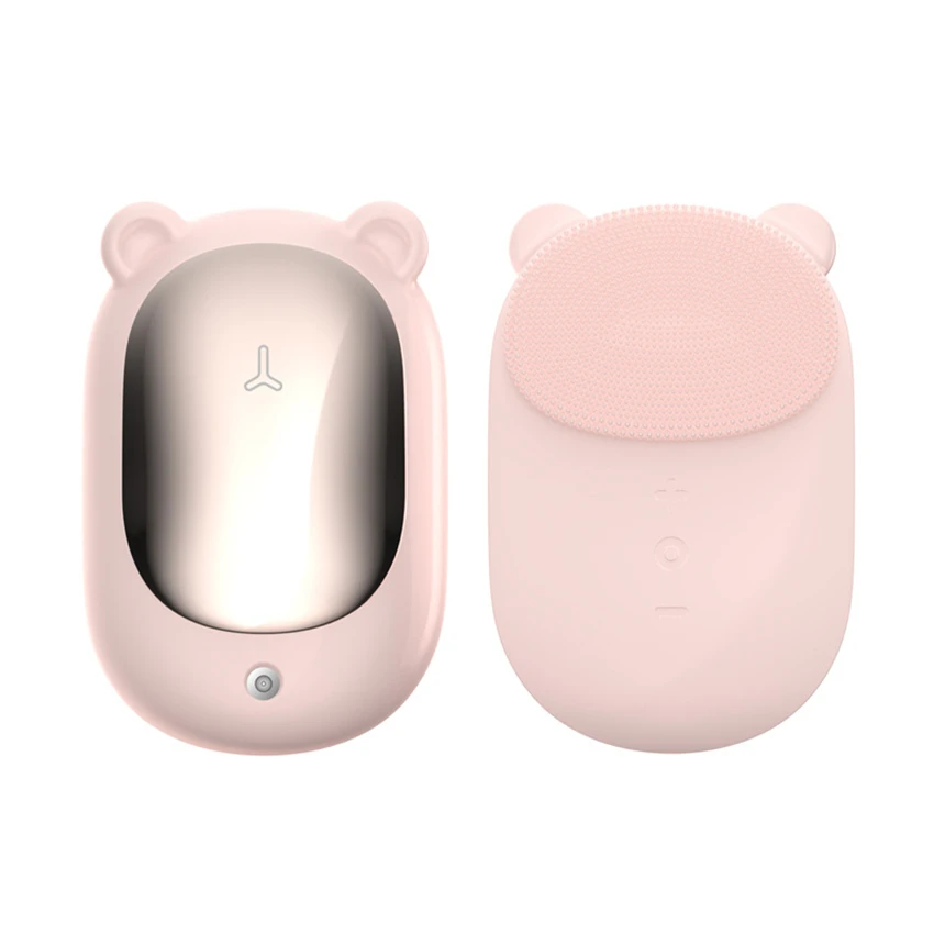 

MIQMI Silicone Cleansing Device Blackhead Acne Removal Rechargeable Electric Facial Cleaner Brush Beauty Instrument