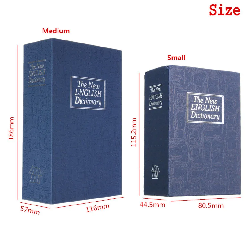 NEW Home Storage Safe Box Dictionary Book Bank Money Cash Jewellery Hidden Secret Security Locker With Key Lock Drop Shipping NEW Home Storage Safe Box Dictionary Book Bank Money Cash Jewellery Hidden Secret Security Locker With Key Lock Drop Shipping
