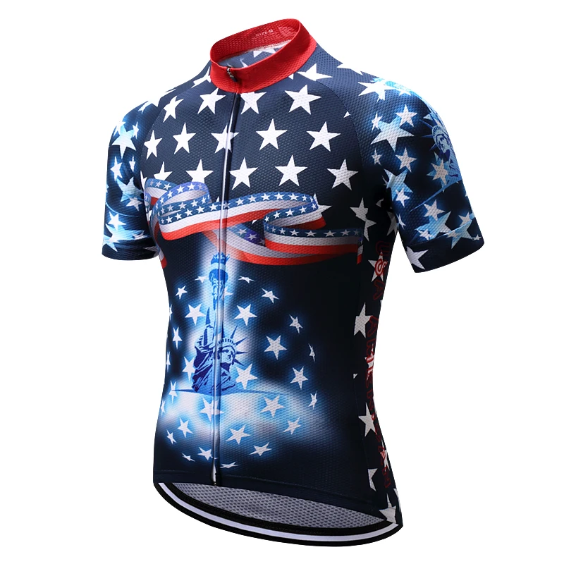 Weimostar USA Pro Team Велоспорт Джерси Ropa Ciclismo 2017 MTB Велосипедный Спорт Велосипедная форма лето велосипед Джерси рубашка Майо Ciclismo