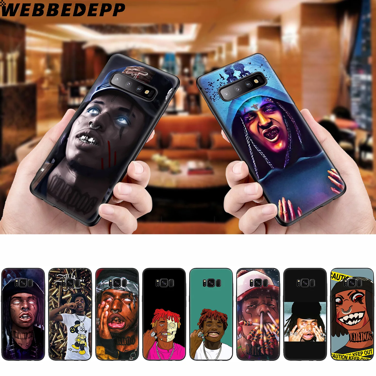 WEBBEDEPP zillakami Rapper Soft Case for Samsung Galaxy S10 S10e S9 S8 Plus S7 S6 Edge &amp J6 2018 Note 10 9 8 |