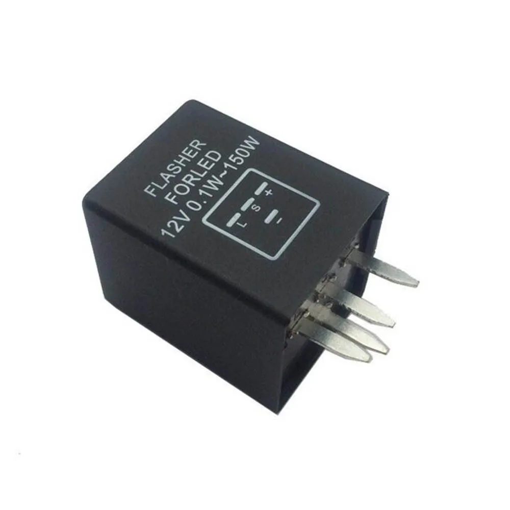 

EP29 12V 4 Pins Auto Flasher For Turn LED Light FL29 0.1W-150W Automotive Electronic Flash Relay