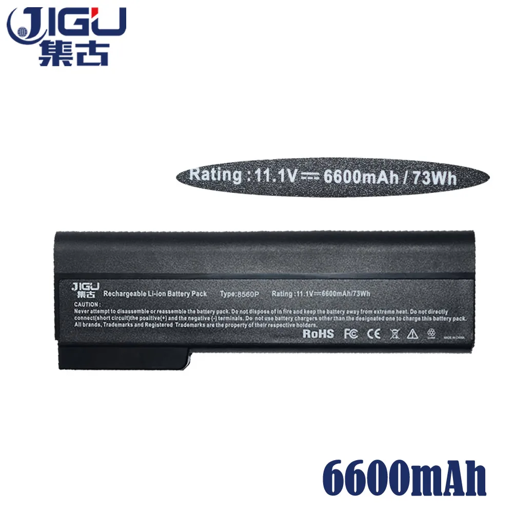 Аккумулятор JIGU для ноутбука HSTNN F08C QK642AA CC06 CC06X CC06XL 659083 001 628670 628668 HP For ProBook 6360b 8460p