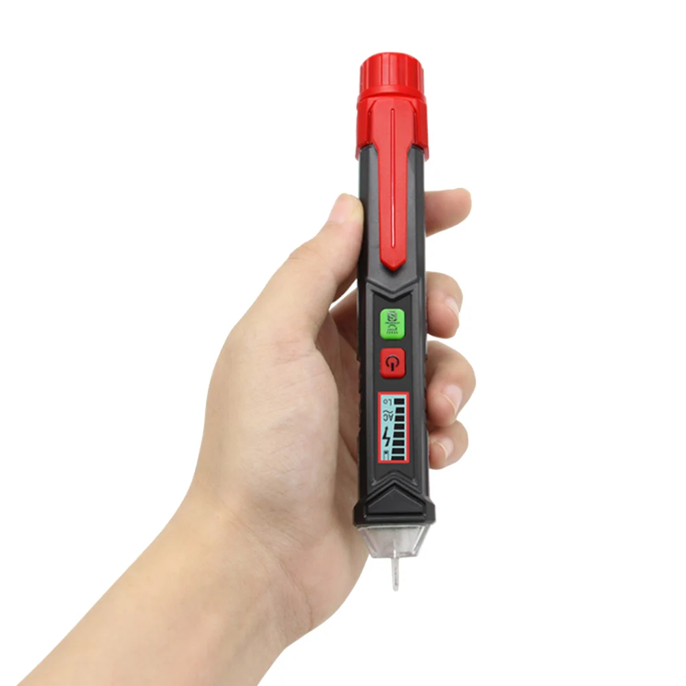 HT100 Бесконтактный Интеллектуальный тестовый карандаш звуковой светильник чувствительность будильника Регулируемый домашний супер электроскоп без батареи