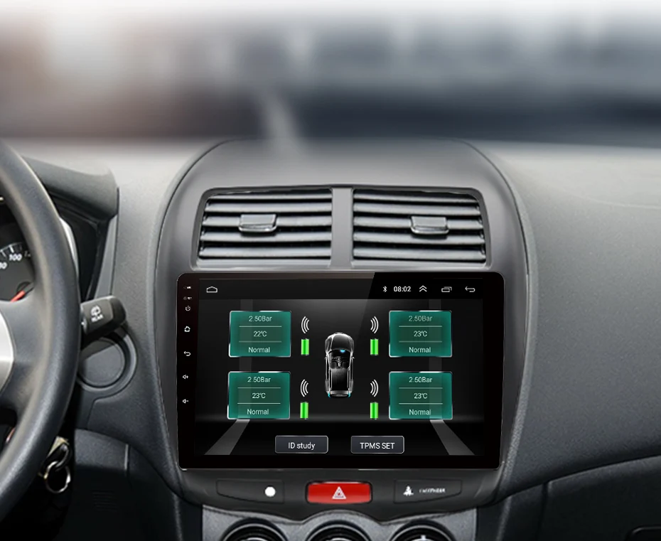 Top AWESAFE 2 din Android 8.1 Car Radio Multimedia video player gps navigation For Mitsubishi ASX 2010-2018 gps headunit 4g wifi ips 14