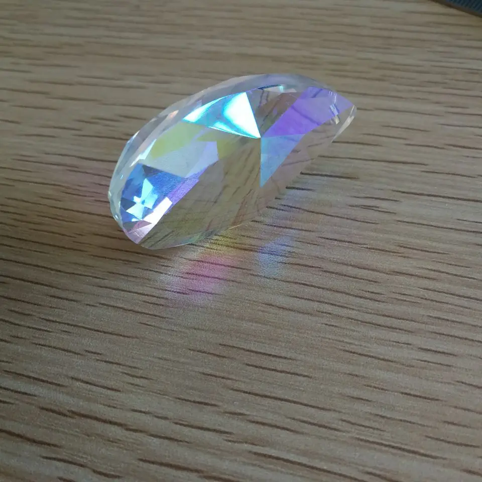 50 мм пластина AB 10 шт. свободная люстра кристалл Pendan украшение для аксессуаров-для-штор