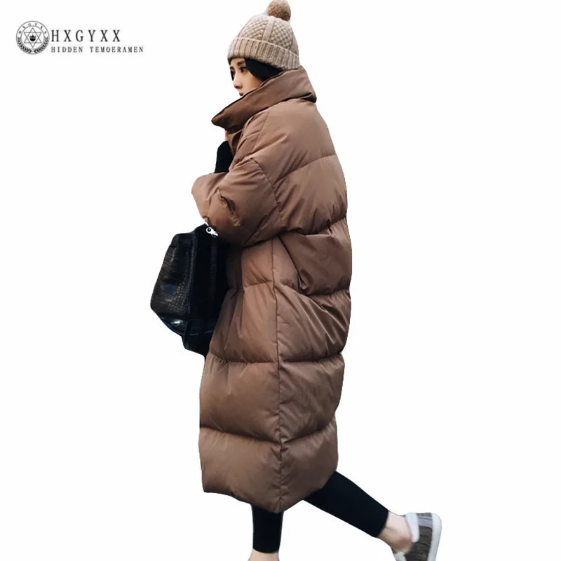 Matelassé Bas Femmes Veste Oka789 Blue Hiver Chaude Col Lâche Outwear Grey caramel Grande Taille Manteau Coatt Couleur Color Longue Surdimensionné Solide Montant Vers Le Parka wYIYx0Uq