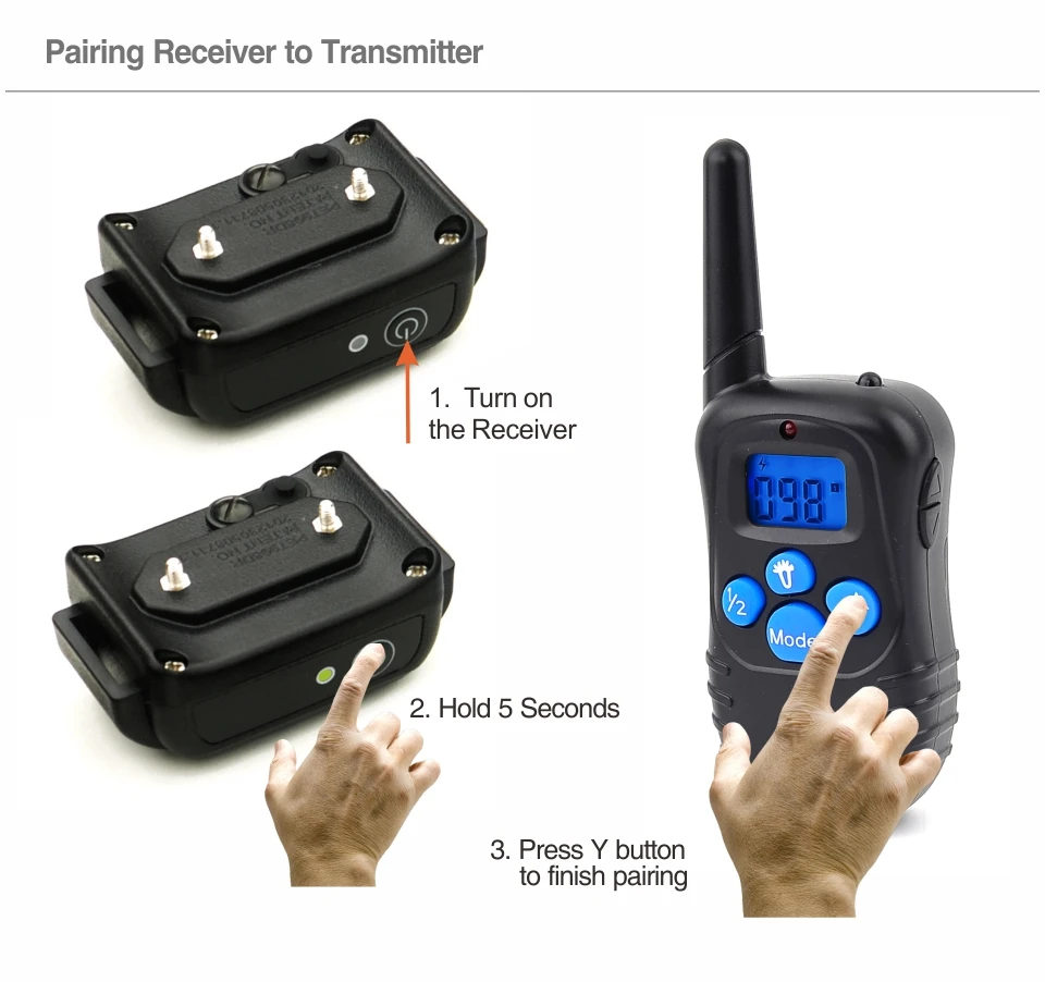 4th Dog Electric Collar PET998DBB