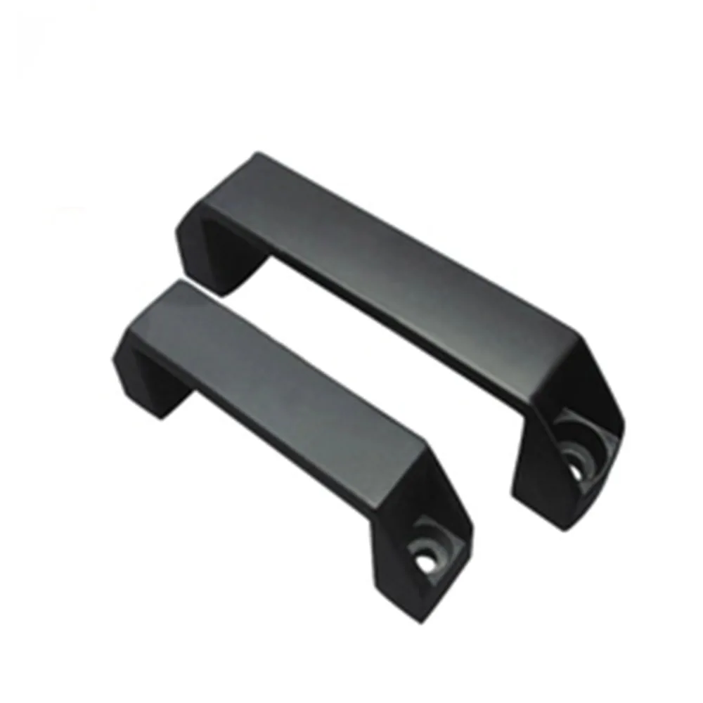 알루미늄 캐비닛 핸들 블랙 슬리버 나일론 합금 90mm 120mm 180mm 도어 액세서리 DIY 3D 프린터 부품