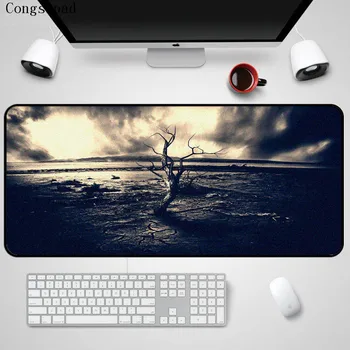 

Congsipad Hot Selling Scenery Big Tree Forest Mousepad Big Size 90x40x3MM Gaming Mouse DIY for Gifts PC Notebook Rubber Mice Mat