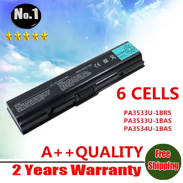 Wholesale NEW LAPTOP BATTERY FOR TOSHIBA L300 satellite A350 A355 U405 A205 A215 A200 PA3534U PA3535U PA3682U Free shipping