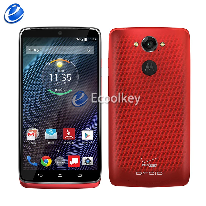 Оригинальный разблокированный сотовый телефон Motorola MOTO DROID Turbo XT1254 32 Гб 64 5 2 дюйма 20
