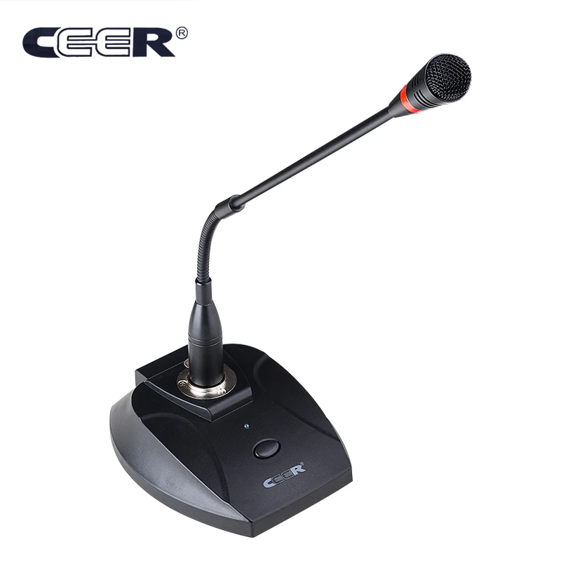 CEER AK-168W беспроводной гусиный микрофон Настольный конференц-микрофон с передатчиком для речевого вещания