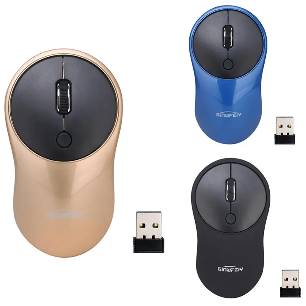 

Wireless Mouse Silent Computer Mouse 2.4Ghz 1600 DPI Ergonomic Mause Noiseless USB PC Mice Mute Wireless Mice for Laptop Office