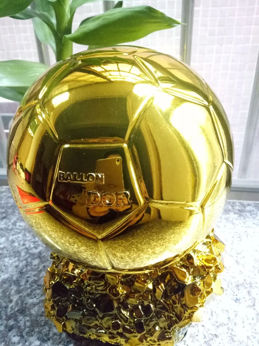 Франция Футбол мира игрока года Трофи Чашки баллон d'or mr 24 см Футбол клуб Вентиляторы Сувениры