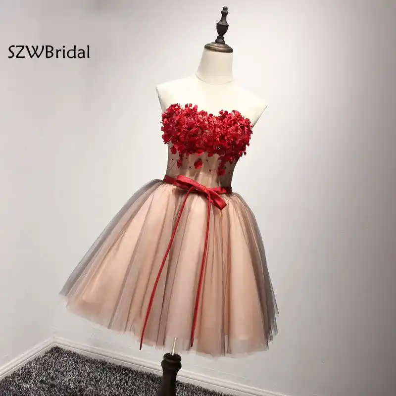 sheer cocktail dress