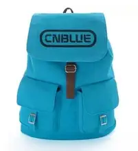 Kpop Cnbule un bleu cartable corée style toile sac à dos école sac à dos