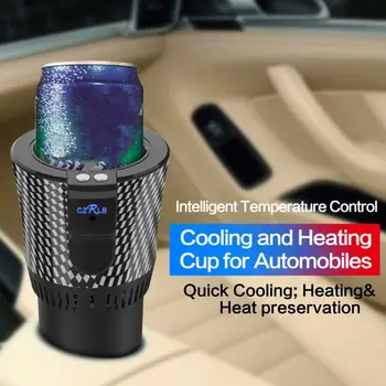 

Premium 2-in-1 Car Cup Warmer Cooler Smart Car Cup Mug Holder | Perfect Car Tumbler Holder for Commuter / Road Tripper Present