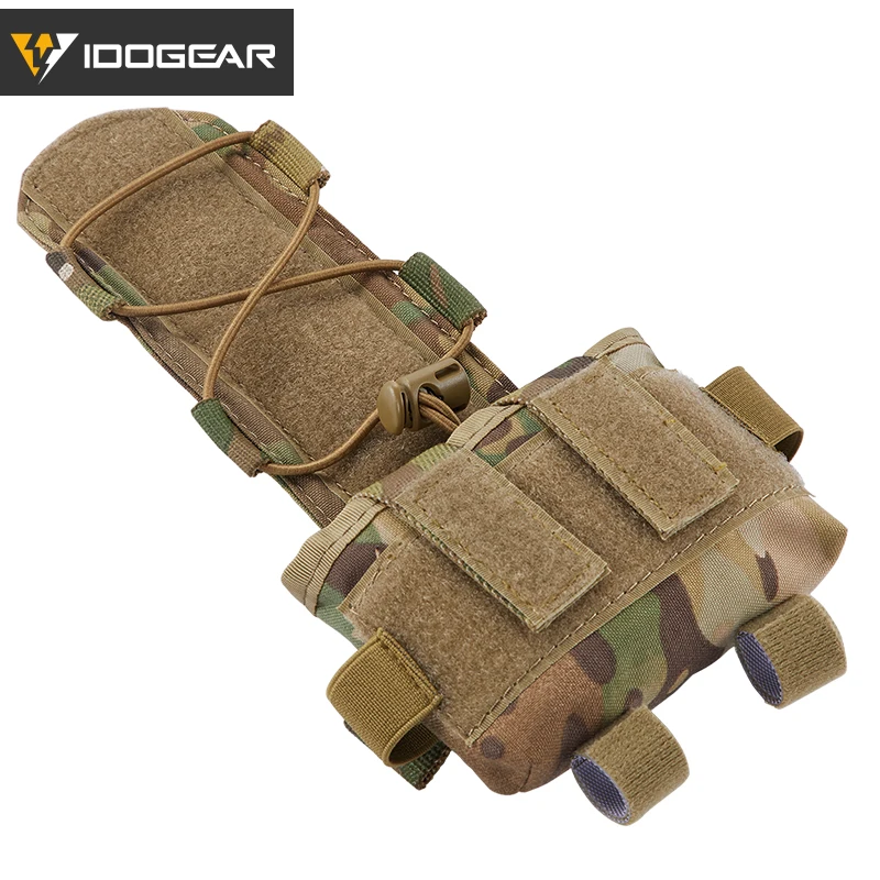 

IDOGEAR Tactical Pouch MK2 Battery Case for Helmet Hunting Camo Combat Military Tactical Battery Pouch 3525