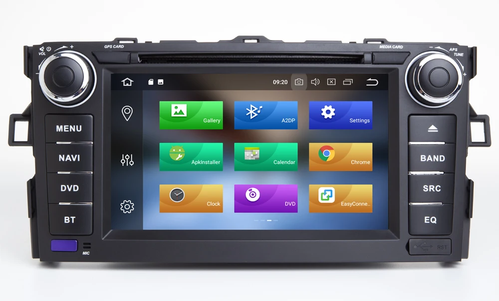 7 ips автомобильный Android 9,0 DVD gps плеер для Toyota AURIS 2006 2007 2008 2009 2010 2011 Автомобильный навигатор Raido BT Wifi/4G карта DSP