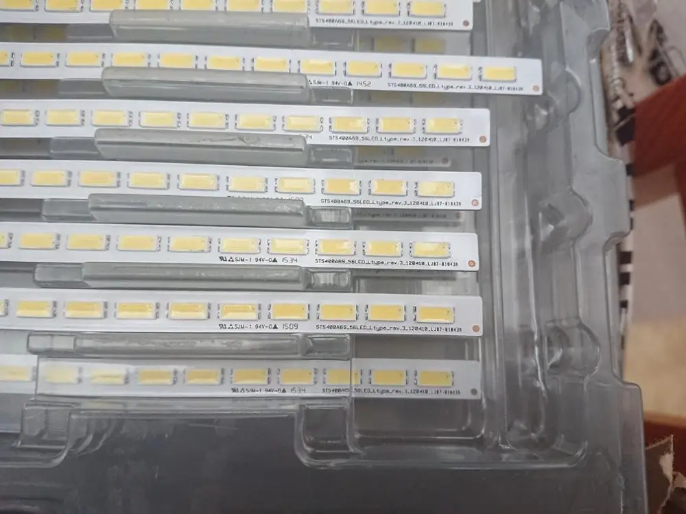 Tira para 40pfl5537h Milímetros Nova Lâmpada Led Backlight Lj64-03514a Lj64-03501a Sts400a64 Sts400a69_51leds 2020sgs40 7030l 56led 493 - Image 4