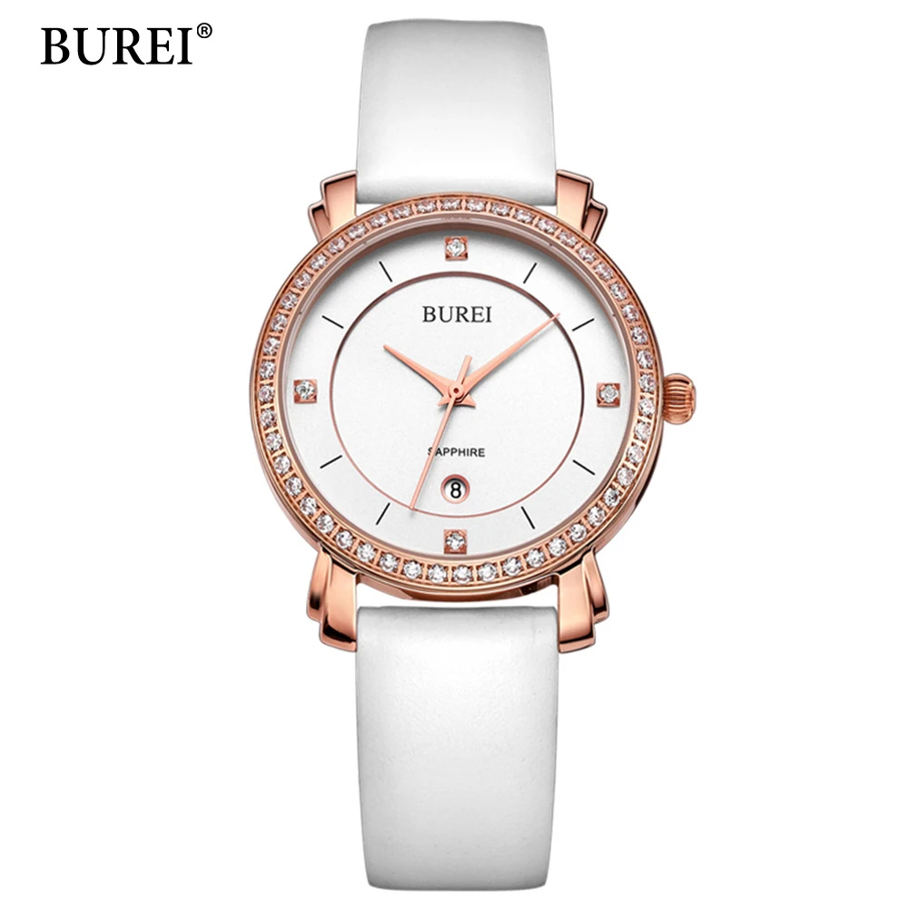 BUREI Quartz Watch Ladies Top Fashion Brand Special Design Women Leather Casual Dress Hour Female Waterproof Wrist Watches Hot BUREI Quartz Watch Ladies Top Fashion Brand Special Design Women Leather Casual Dress Hour Female Waterproof Wrist Watches Hot