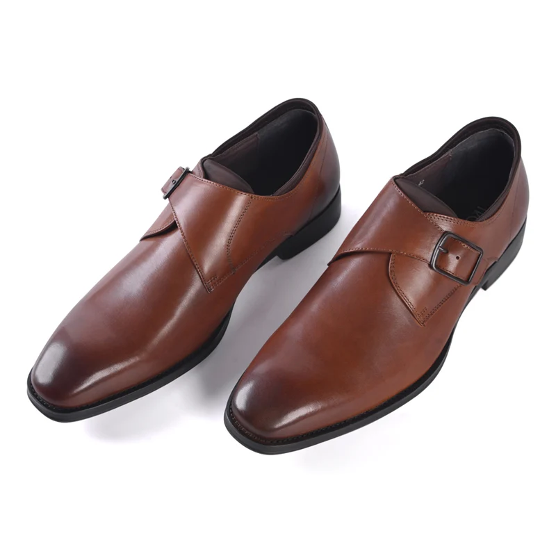 TRONTAL GOODYEAR welted craft shoes patina brown handmade genuine ...