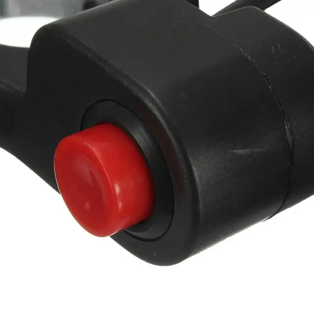 Motorcycle Handlebar Horn Switch 7/8” Universal Motor ATV E-Bike Horn Starter Kill Single Switch On Off Button