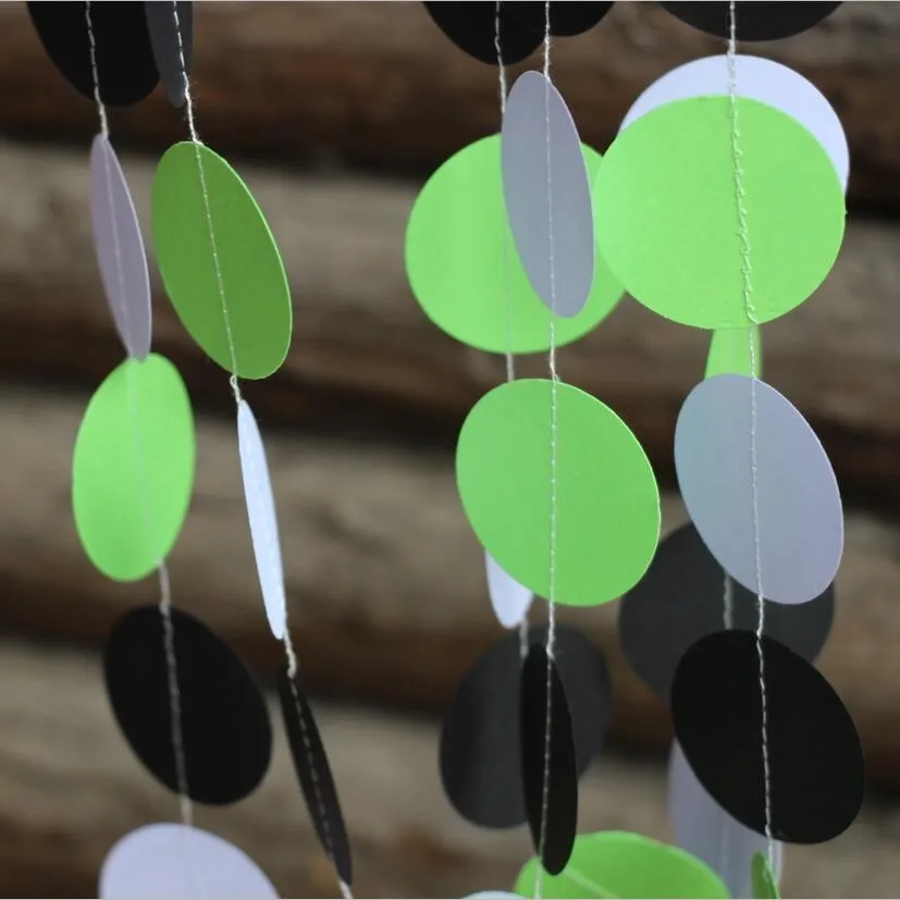 Green Black White alive color Spring Comfortable Travel Play Baby Soft Paper Decor1